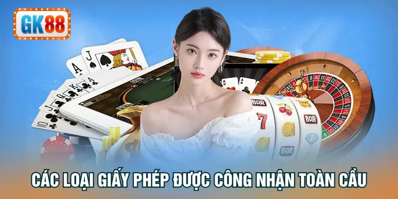 Các loại giấy phép được công nhận toàn cầu