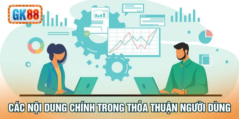 Các nội dung chính trong thỏa thuận người dùng